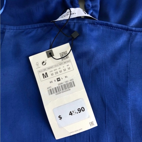 Zara Vibrant Blue Garment - Picture 6 of 11